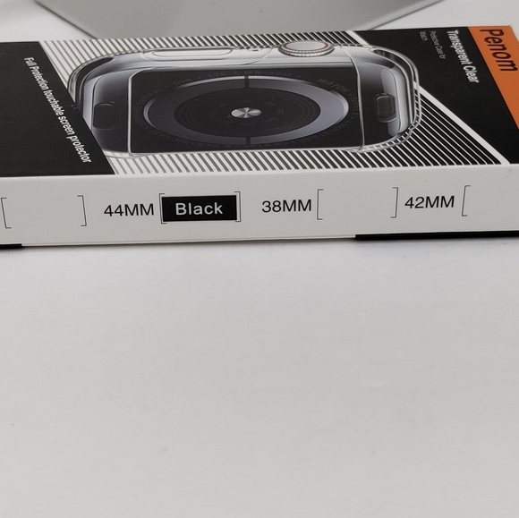 Penom Transparent Clear Protective Case for Watch MK7-44mm Black.Condition is N - Picture 6 of 6